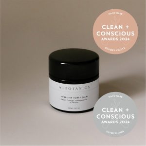 Clean + Conscious Awards 2024. Best Hand Cream / Wash. Celebrating products in Australia & NZ which are Non-Toxic, Ethical, Sustainable and Socially Responsible.