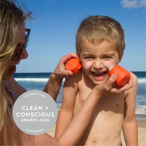 Clean + Conscious Awards 2024. Best Outdoor Living. Celebrating products in Australia & NZ which are Non-Toxic, Ethical, Sustainable and Socially Responsible.