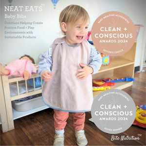 Clean + Conscious Awards Winners 2024. Best Baby Mealtime Accessories. Celebrating products in Australia & NZ which are Non-Toxic, Ethical, Sustainable and Socially Responsible.